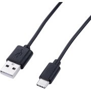 USB2.0 Type-Cケーブル 0.5m ブラック ZUH-CA23A05BK