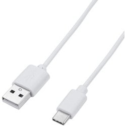 USB2.0 Type-Cケーブル 2m ホワイト ZUH-CA23A20W