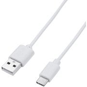USB2.0 Type-Cケーブル 2m ホワイト ZUH-CA23A20W