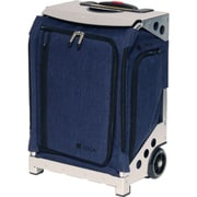ZUCA NAVIGATOR Collection シルバーフレーム / ネイビーバッグ 旅行日数:2~3泊 32L 機内持ち込み可 ZUCA NAVIGATOR Silver/Navy