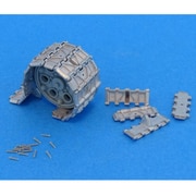 MTL-35021 [T-34 1942年型 500mm履帯 V字 ＃1(金属製) 1/35 ホワイトメタル製履帯]