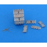 MTL-35196 [T-34 1942年型 500mm履帯 V字 ＃3(金属製) 1/35 ホワイトメタル製履帯]
