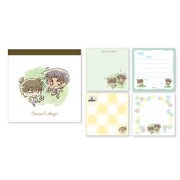 MCN-GF038 名探偵コナン Have fun！シリーズ スクエアメモ コナン＆平次 [キャラクターグッズ]