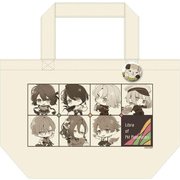 TVアニメ「ニル・アドミラリの天秤」 缶バッジ付トートバッグ [280×180×90mm]