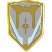 宇宙戦艦ティラミス スバルの階級章ベルクロワッペン [約W76×H105mm]