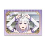 BIGスクエア缶バッチ Re：ゼロから始める異世界生活/エミリアA [キャラクターグッズ]