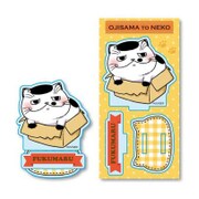 アクリルフィギュア おじさまと猫/ダンボール [キャラクターグッズ]