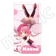 手帳型スマートフォンケース こみっくがーるず 薫子 [約15×7.5cm]