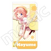手帳型スマートフォンケース こみっくがーるず 小夢 [約15×7.5cm]