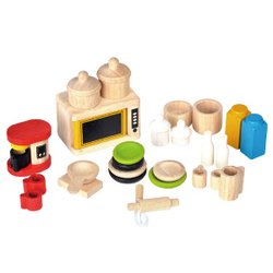 ヨドバシ Com プラントイジャパン Plan Toys Japan 9406 木製玩具 キッチン テーブルウェアアクセサリー 3歳 通販 全品無料配達