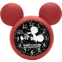 ヨドバシ Com 山二 ヤマニ 9081 ディズニー ミッキーグリッター置き時計 レッド キャラクターグッズ 通販 全品無料配達