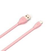 PG-MUC12M09 [microUSBコネクタUSBフラットケーブル 1.2m ピンク]