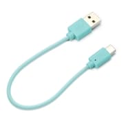 PG-CUC01M03 [USB Type-C USB Type-Aコネクタ USBケーブル 15cm ブルー]
