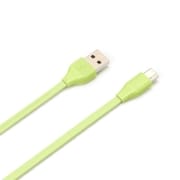 USB Type-C USB Type-Aコネクタ USBフラットケーブル 50cm グリーン PG-CUC05M10