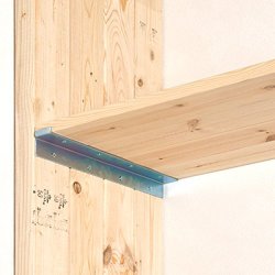 WAT-105 [棚受金具4枚用 ユニクロ 356MM 2個入り]