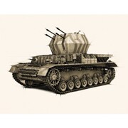 IT7074 [WWII ドイツ軍 IV号対空戦車 ヴィルベルヴィント 1/72 ミリタリーシリーズ]