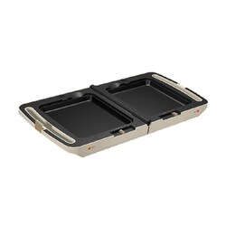 アイリスオーヤマ 両面ホットプレート アイボリー DPO-134 アイリスオーヤマ 両面ホットプレート アイボリー DPO-134 : べ