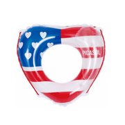 DU-17005 [変形うきわ 80cm RED ハートアメリカン]