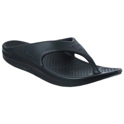 ヨドバシ Com Telic テリック Flip Flop Black 24 24 5cm レディースサンダル 通販 全品無料配達