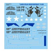 CD48009 [アメリカ テキサス空軍州兵 F-16C 第149戦闘航空団 65周年特別塗装機 “Lone Star Gunfighters” 1/48 デカール]