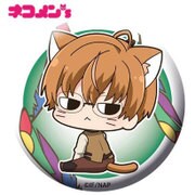 ニル・アドミラリの天秤 ネコメンズ 缶バッジ 鵜飼 昌吾 [キャラクターグッズ]