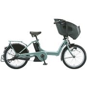 電動アシスト自転車 2018年夏モデル 前後20型タイヤサイズ 内装3段変速 15.4Ahバッテリー 3P85AD0 BP0C49 bikke POLAR e(ビッケ ポーラーe) T.レトログリーン 低サドル安定モデル