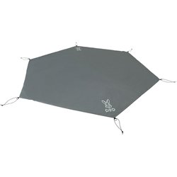 DOD ONE POLE (M) ワンテント用ポール　グランドシートセット ワンポールテントS用グランドシート GS3-561-GY - DOD