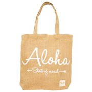 アロハハワイジュートトート ALOHA 43LP8201