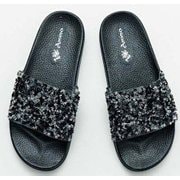 ラクシースライドサンダル M BLACK CSYP8202