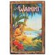 ヴィンテージ看板 WAIKIKI GIRL 4BXP5634