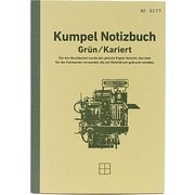 B6ノート Notizbuch グリーン 方眼 KPNB008