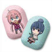 ゆるキャン△ 表裏クッション 各務原 なでしこ＆志摩 リン [約350mm]