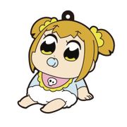 ポプテピピック 描き下ろし ラバーストラップ 赤ちゃん ポプ子 [最長6cm]