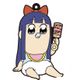 ポプテピピック 描き下ろし ラバーストラップ 赤ちゃん ピピ美 [最長6cm]
