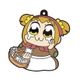ポプテピピック 描き下ろし ラバーストラップ ホッカイロ売りの少女 ポプ子 [最長6cm]