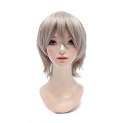 コスペディアウィッグ アレンジショート アッシュグレイ