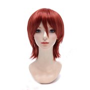 コスペディアウィッグ アレンジショート ブラッドレッド