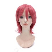 コスペディアウィッグ アレンジショート ローズピンク