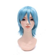 コスペディアウィッグ アレンジショート アクアグレイ