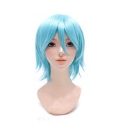 コスペディアウィッグ アレンジショート マーメイドブルー