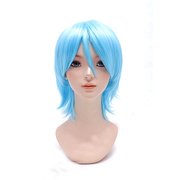 コスペディアウィッグ アレンジショート アクアブルー