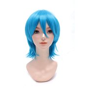 コスペディアウィッグ アレンジショート セルリアンブルー