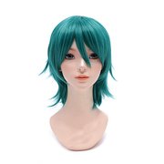 コスペディアウィッグ アレンジショート ピーコックグリーン