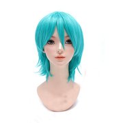 コスペディアウィッグ アレンジショート エメラルドグリーン