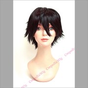 コスペディアウィッグ アレンジショート レッドブラック