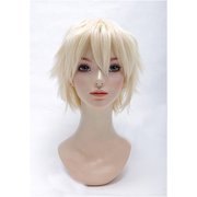 コスペディアウィッグ ツンツンショート ホワイトゴールド