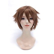 コスペディアウィッグ ツンツンショート アーモンドブラウン