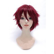 コスペディアウィッグ ツンツンショート ボルドー