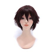 コスペディアウィッグ ツンツンショート ブラウンモーヴ