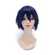コスペディアウィッグ ツンツンショート ダークブルー
